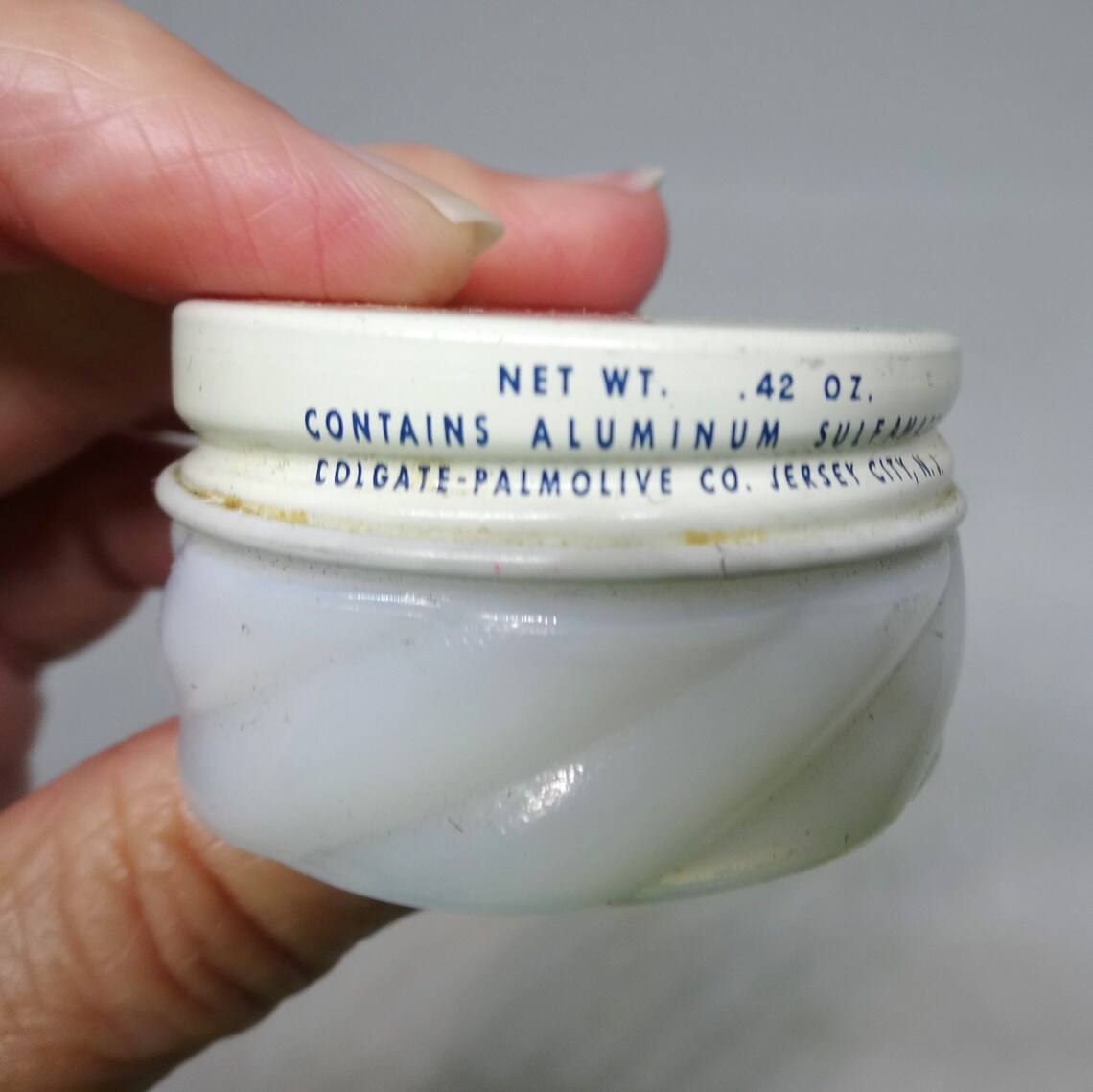 1950s VETO Cream Deodorant Jar by Colgate Palmolive NO Etsy