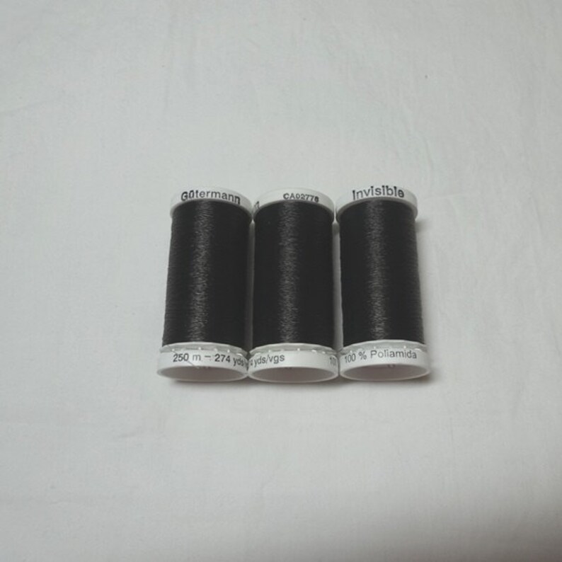1 Spool of New Gutermann Invisible Sewing Thread 274 Yards | Etsy
