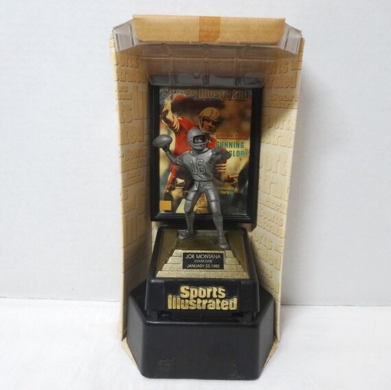 1997 Joe Montana Pewter Figure From Sports Illustrated Cover of