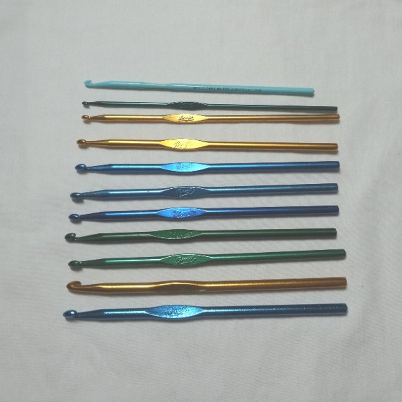 Aluminum Crochet Hook by Boye & Clover Sizes F G I K Etsy