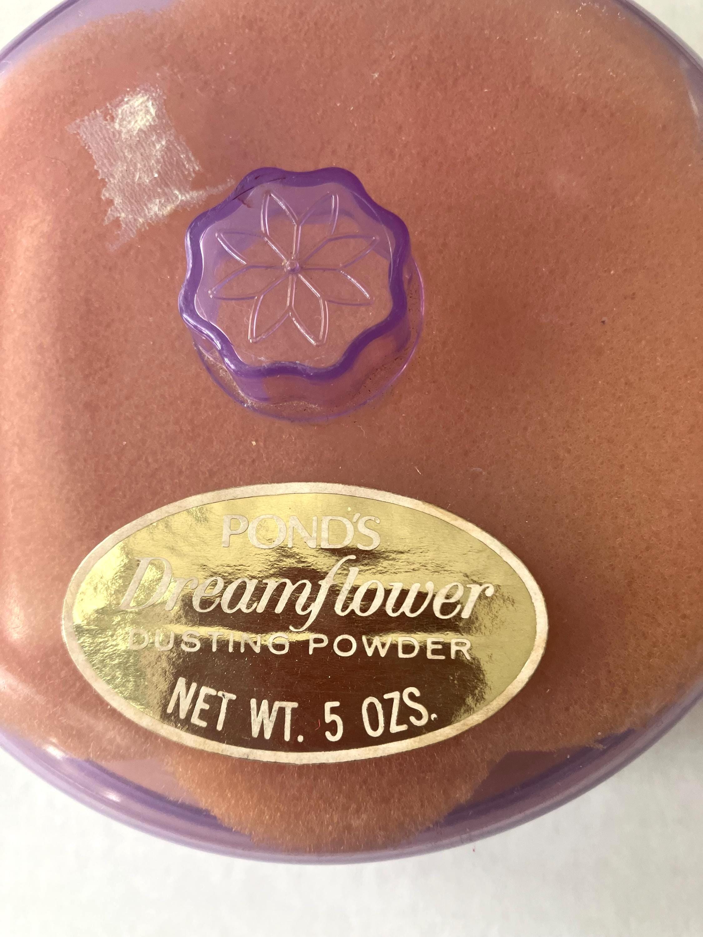 1960s Pond's Dreamflower Dusting Powder, Sealed With Foam Puff ...