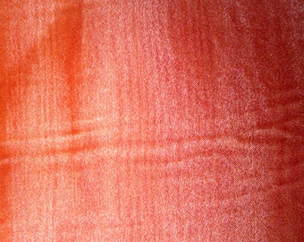Orange Moonlight Shimmer Organza Fabric, BY the YARD, Polyester, 60 In. Wide for Bridal Parties, Prom & Formal Dresses, Evening Wear