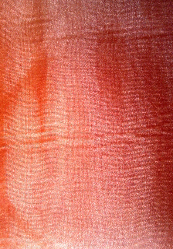 Orange Moonlight Shimmer Organza Fabric, BY the YARD, Polyester, 60 In. Wide for Bridal Parties, Prom & Formal Dresses, Evening Wear