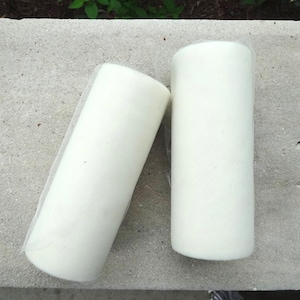 Two, 6 Inch Wide Rolls of Ivory Tulle or Illusion. Yardage Unknown. For Bridal, Wedding Decorating, Bows, Petticoats, Evening Wear, Prom