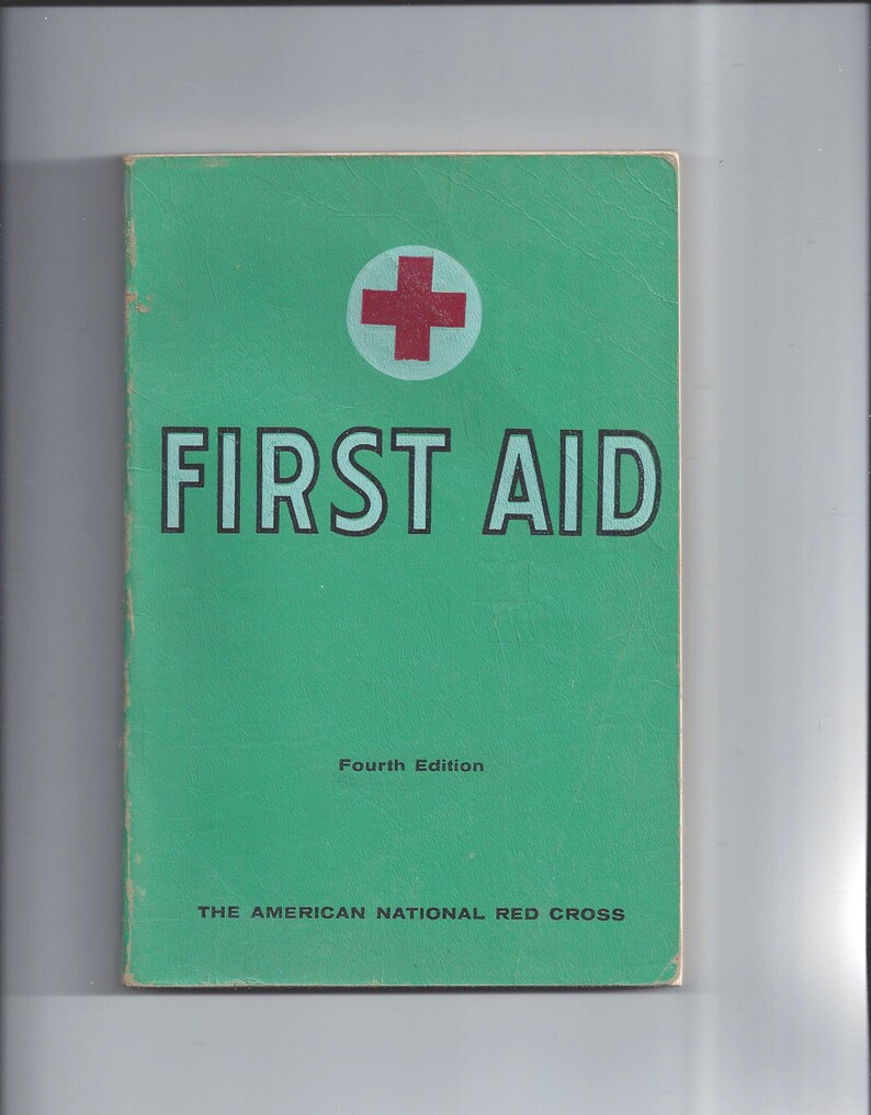 1957 American Red Cross First Aid Textbook 4th Ed. 249 Etsy