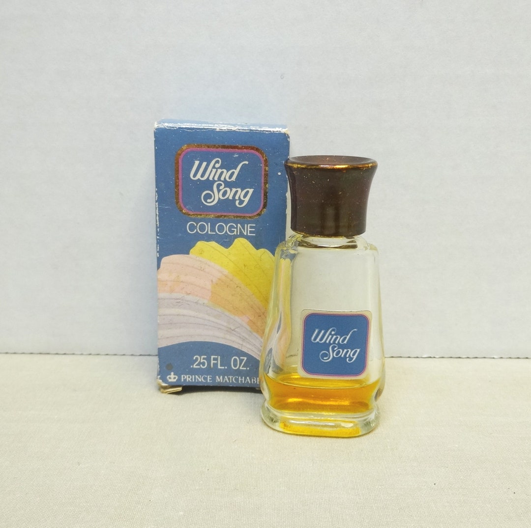 1990s Wind Song Cologne With Box by Prince Matchabelli, Mini