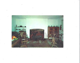 1950s Postcard the Hermitage Kitchen, Home of Pres. Andrew Jackson, Near Nashville, Tennessee