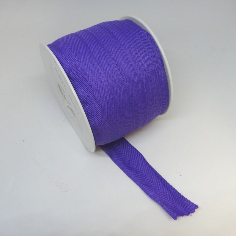 1 Inch PURPLE Twill Tape by the YARD Polyester for Sewing Etsy Denmark