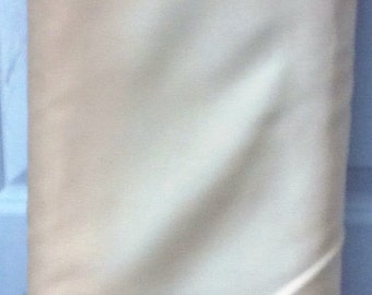 China Silk Lining Fabric BY the YARD, 45 Inches Wide, 100% Polyester in Pale Gold, Great for Dresses, Skirts, Pants, Jackets, Home Sewing
