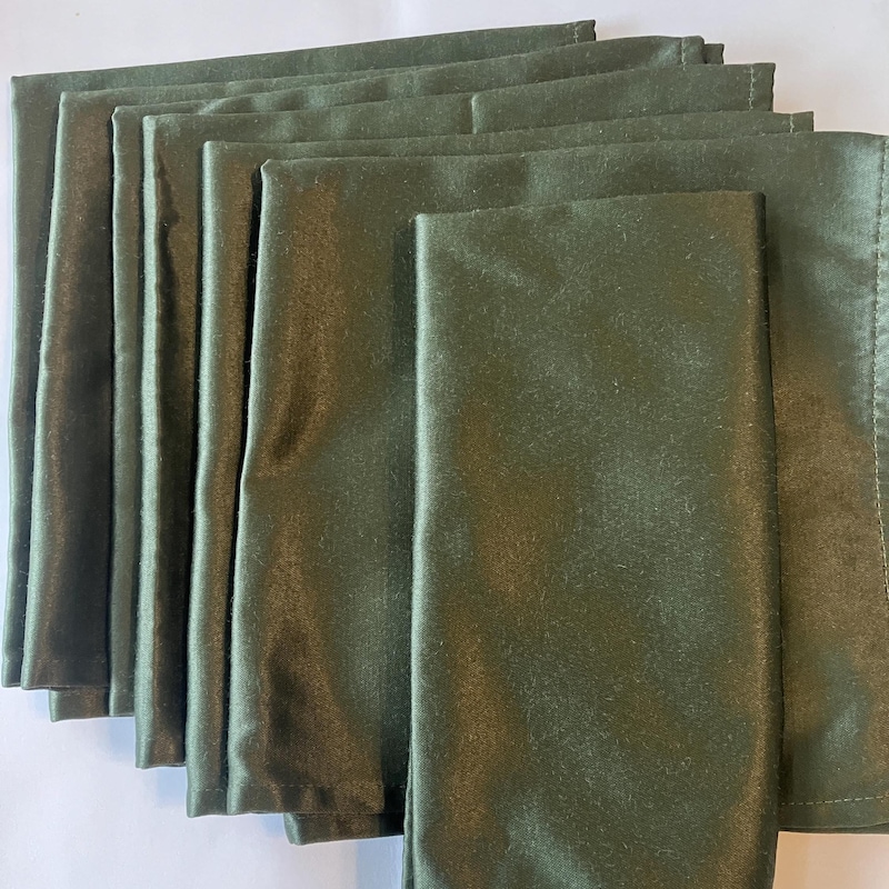 Green Vintage Cloth Napkins - Etsy