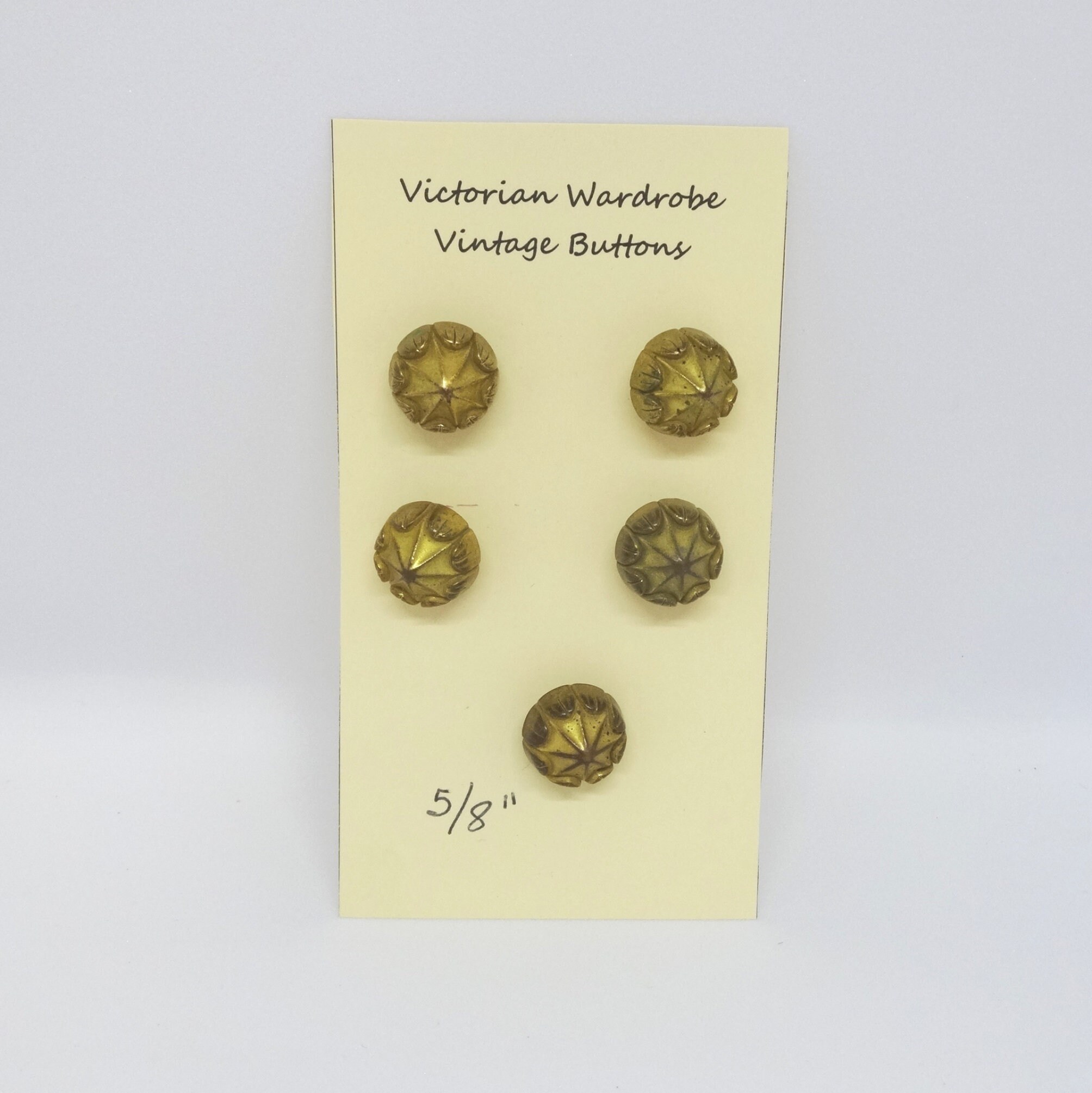 7 Boutons De Couture Avec Couronne - Taille 5/8" - Pour Chemises Homme Ou Femme