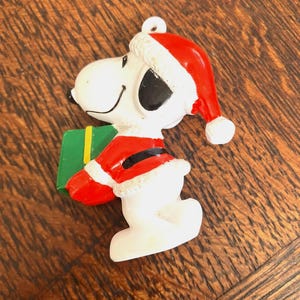 Vintage Peanuts Snoopy Christmas Ornament, Charles Schulz, Holiday Decoration