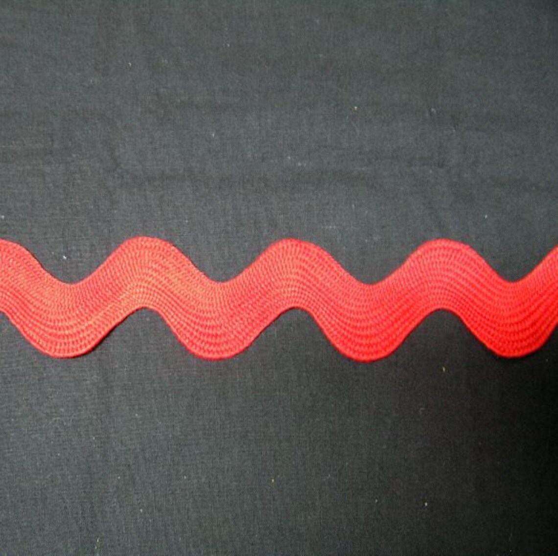 Jumbo Red Rick Rack 1.4 Inch Wide Poly Fun Trim BY the YARD Etsy