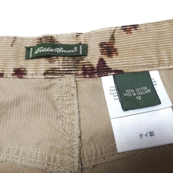 Eddie Bauer Black Corduroy Pencil Skirt Sz 10 knee length