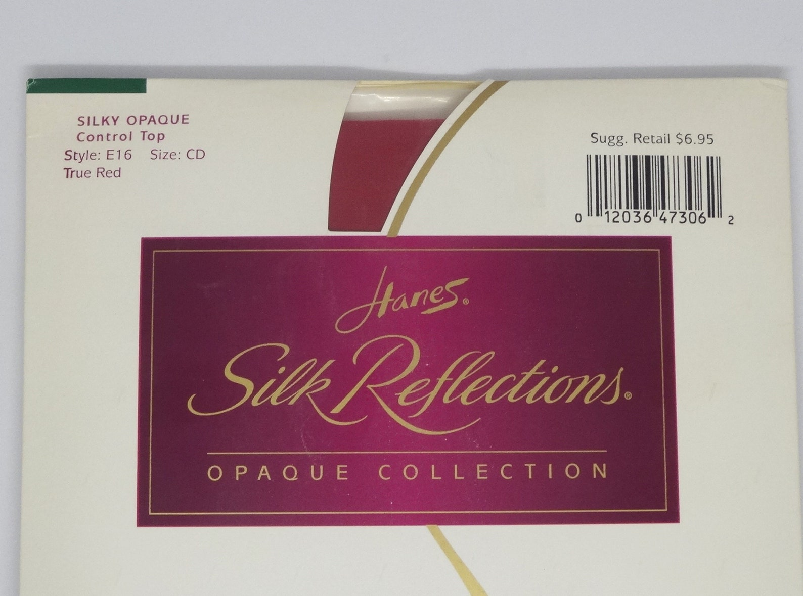 1996 Hanes Silk Reflections Pantyhose Stockings in True Red - Etsy