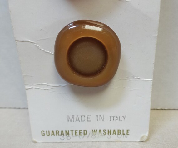 diameter 3 cm Pair of bubble buttons plastic material