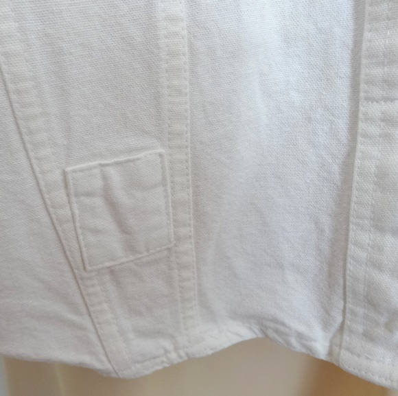 1980s Chaussport Lady's Shirt in White Cotton Size Small - Etsy
