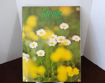 Happiness Ideals from 1977, Vol. 34, No. 3, American Theme Photos, Poetry, Art Prints, Recipes, Historical, Upcycle Reading & Gift
