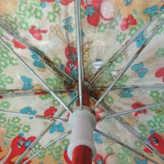 Child's Vintage Umbrella Featuring Bambi or Fawn … - image 2