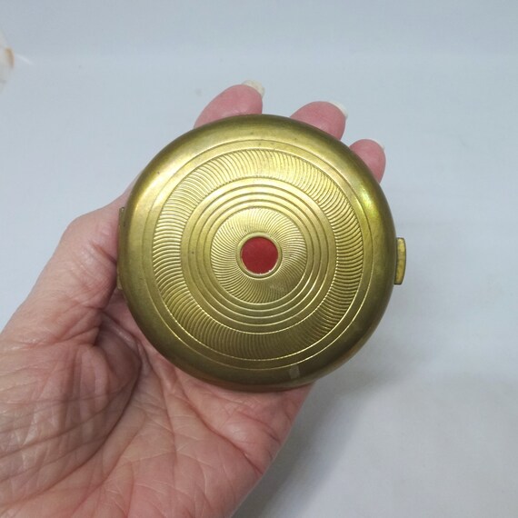 1940-50s Coty Air Spun Compact With Mirror, NO Powder or Puff