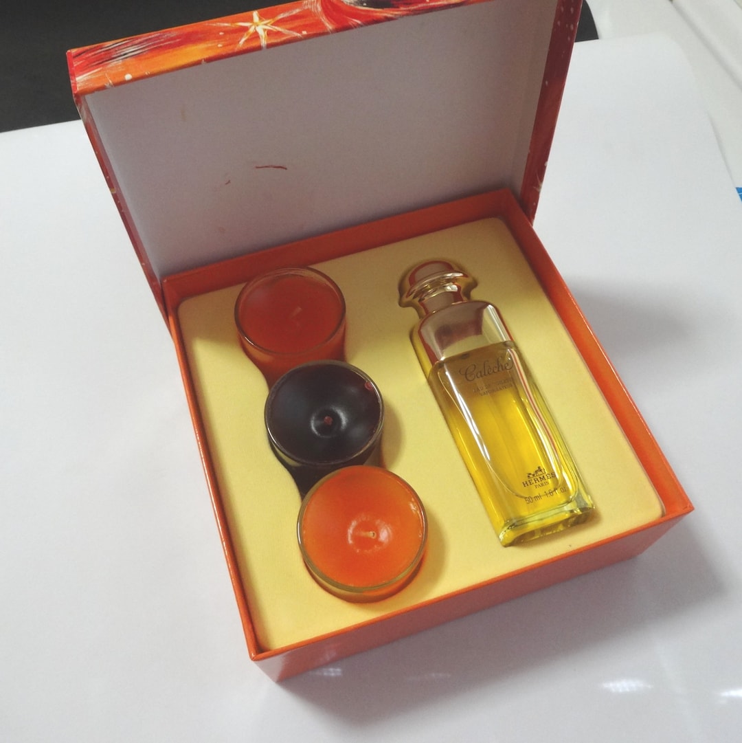 Boxed Set Hermes Paris Caleche Spray Cologne 1.6 Oz 50 Ml Etsy