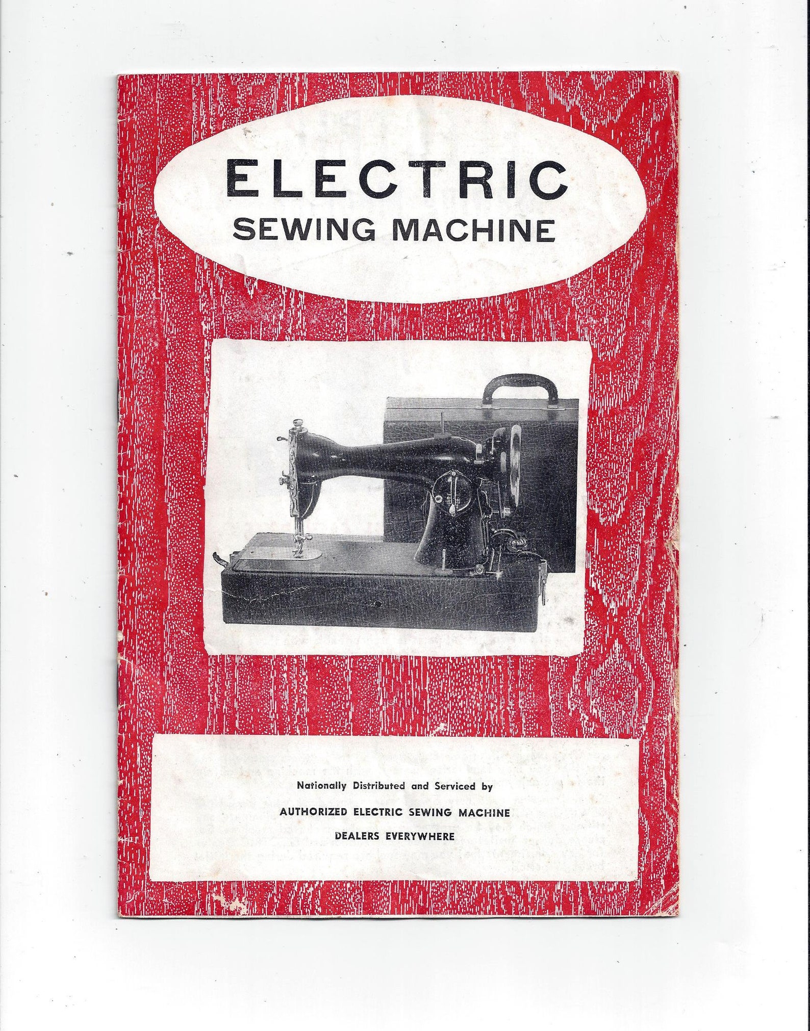 1955 Electric Sewing Machine Manual 14 Pages With 20 Year Etsy