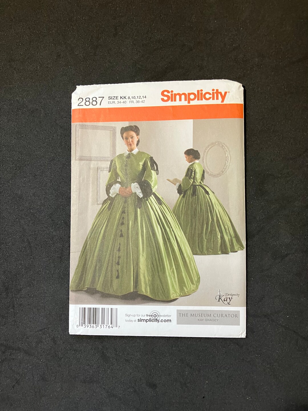 Simplicity Pattern Costumes 8867 A-7 8 10 12 14（MCCALL'S