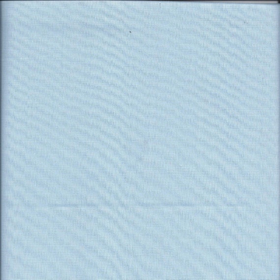 Baby Blue Batiste Fabric, Poly Cotton Blend, 44 Inches Wide, By The Yard