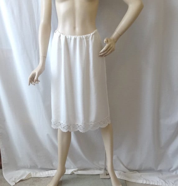 下着・アンダーウェア 1940s White Slip Dress 下着・アンダーウェア 1940s White Slip Dress 1940s White Lace