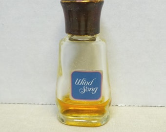 1990s Wind Song Cologne With Box by Prince Matchabelli, Mini Size