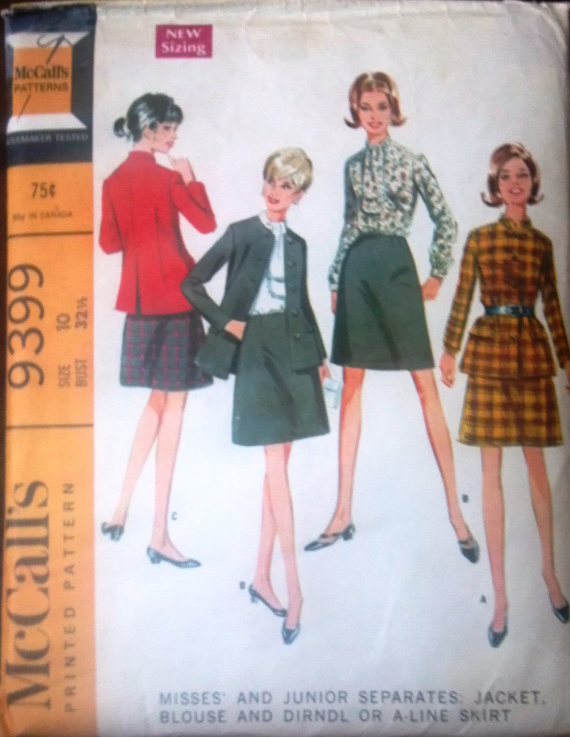 Mccall's Patterns Misses kostuum naaipatroon, weefsel, meerkleurig, 17