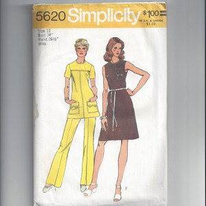 Butterick 5620, Tunic Top, Pant, Pant Suit, Plus Size Pattern, Women Sewing  Pattern, Sleeveless Top, Boat Neckline, Size 12-14-16, UNCUT -  Canada