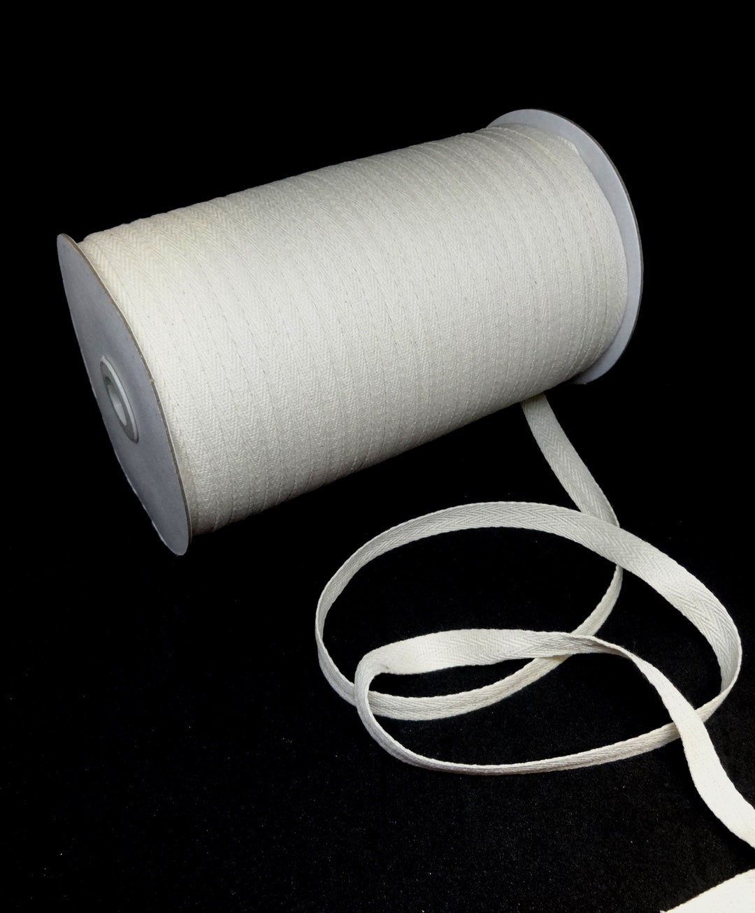 NATURAL 1/2 Inch Cotton Twill Tape, by the YARD, Sewing Projects, Home