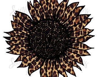 Download Cheetah Sunflower Etsy