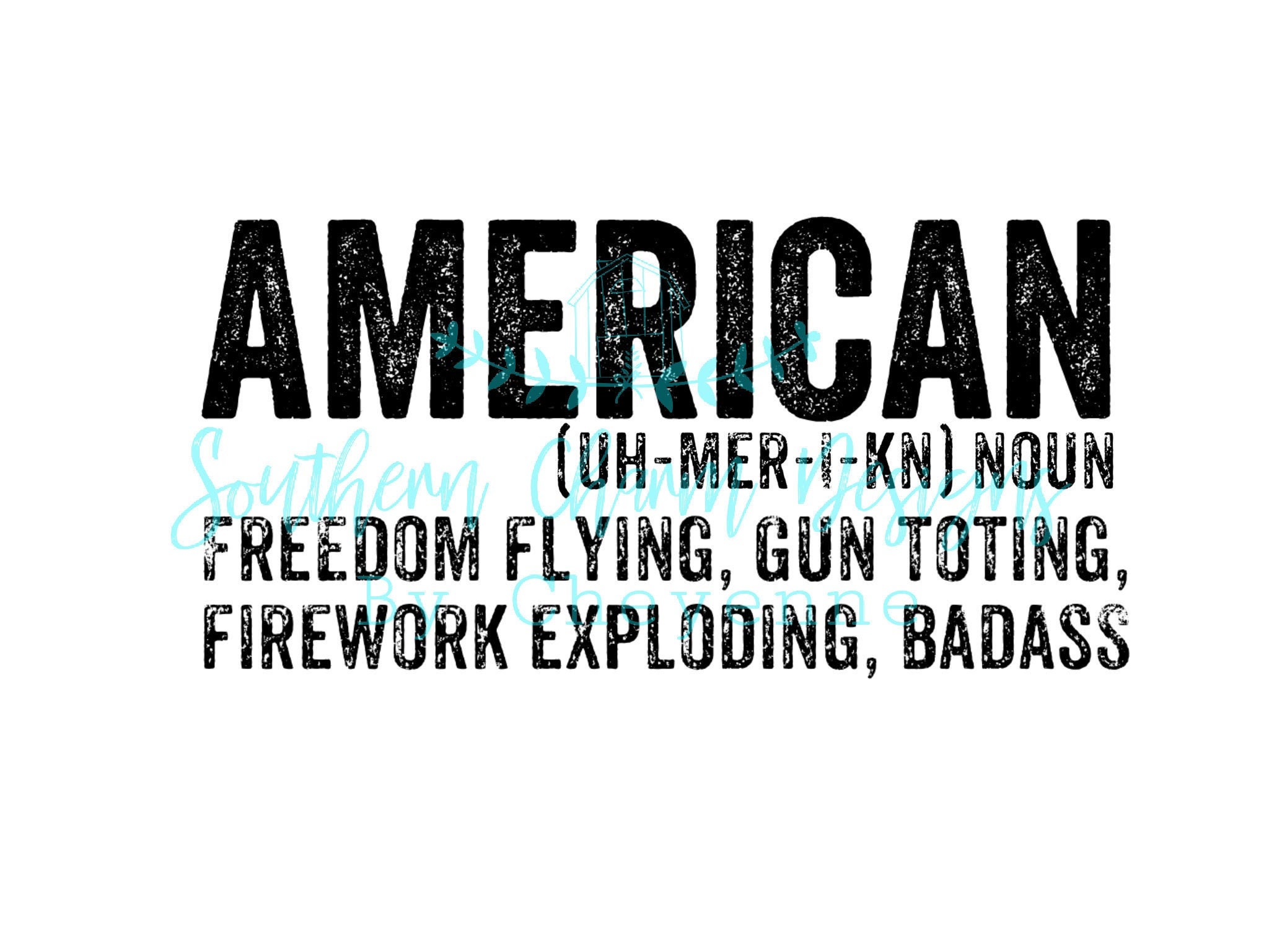 Funny American Definition Mens 4th of July Design PNG DIGITAL - Etsy