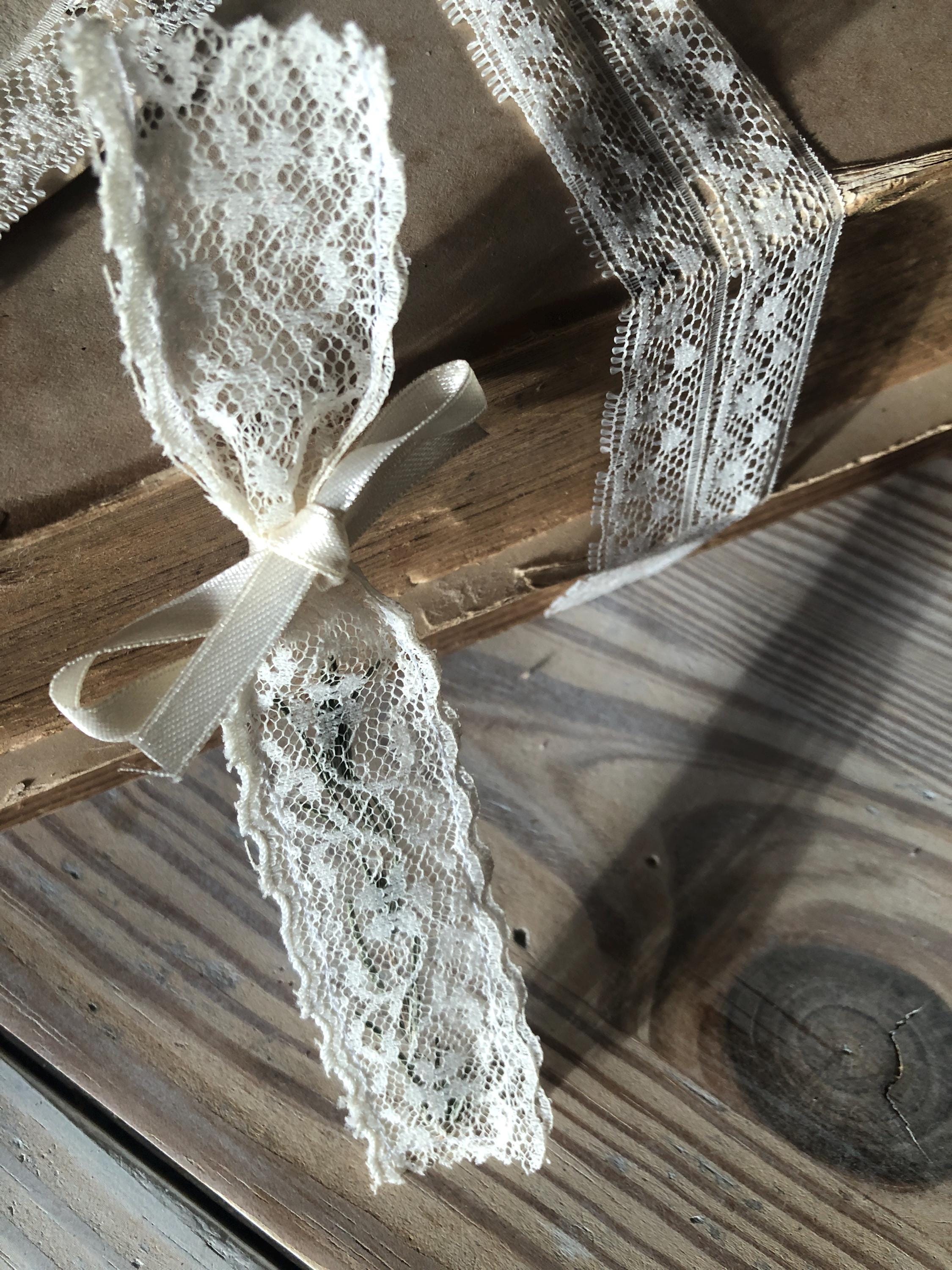 Rustic Book Stack, Farmhouse Vintage Decor, 2 Large Unbound Books ...