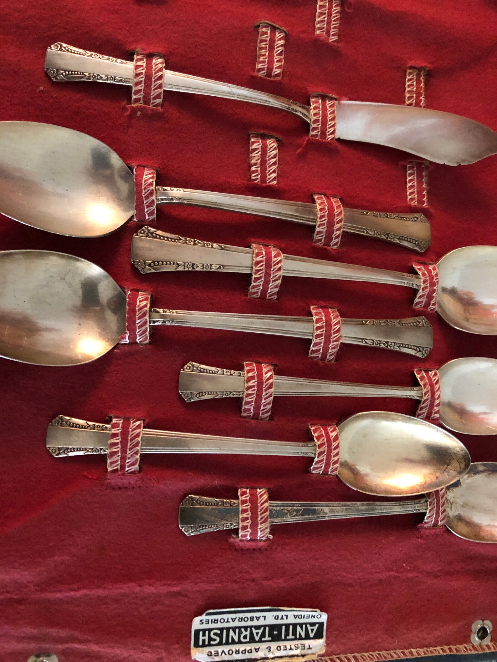 Oneida Silverware Set DEL MAR Pattern Service for 4 People 5 Etsy