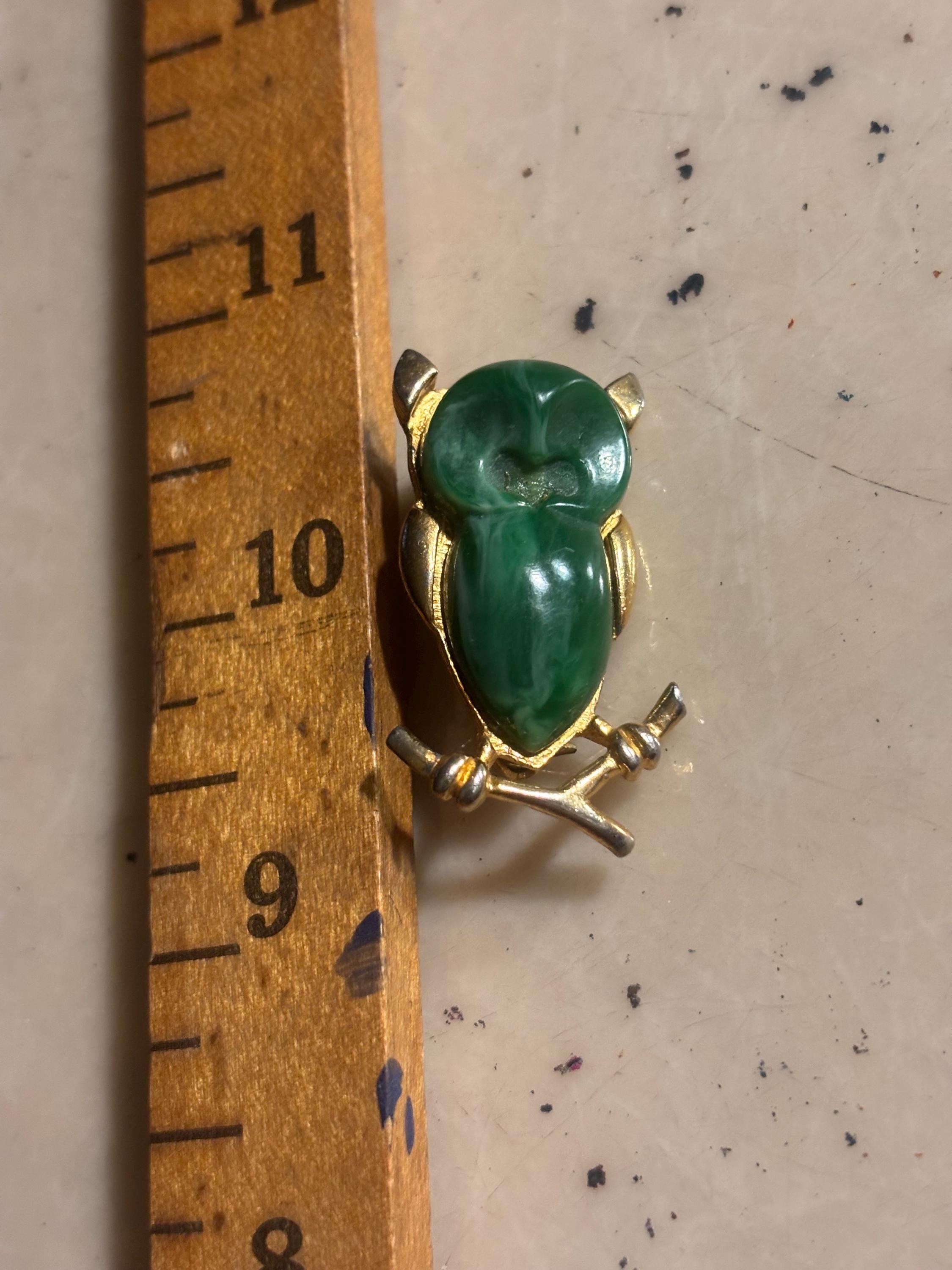 Swoboda jade brooch - Etsy 日本
