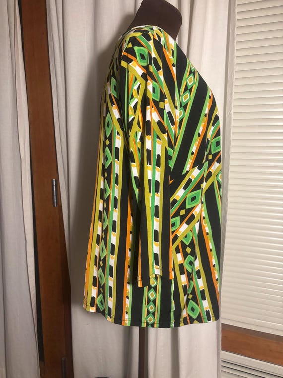 Bob Mackie Wearable Art Tunic-1X - image 3
