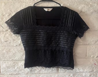 Top corto francés Sagaie de los 90 - Talla S