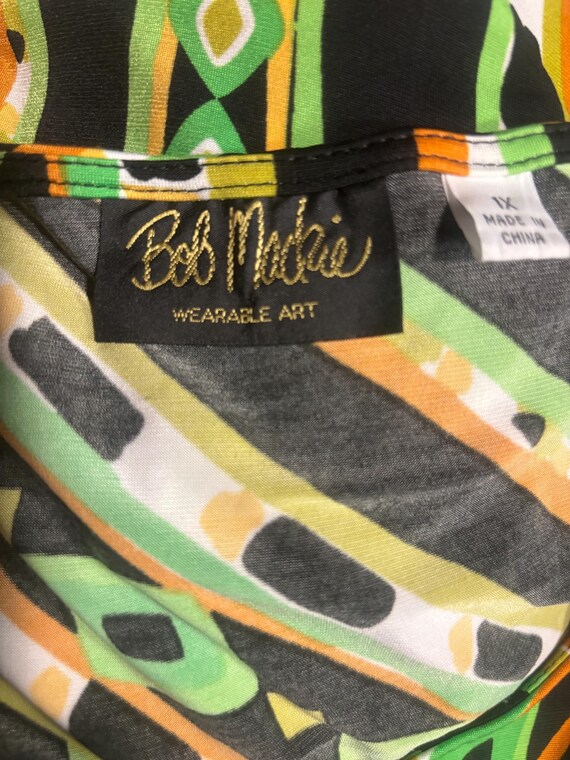 Bob Mackie Wearable Art Tunic-1X - image 4