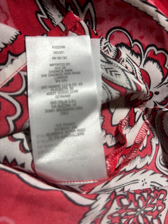 Bob Mackie 90s Blouse-“Wearable Art”- 1X - image 6