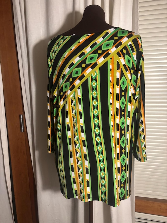 Bob Mackie Wearable Art Tunic-1X - image 2