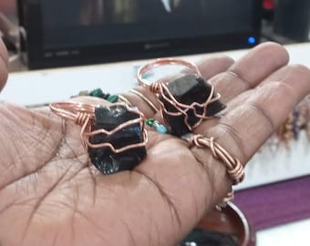 18ct WHOLESALE Elite Shungite Copper Rings