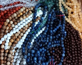 The ULTIMATE charms, gemstone beads & stretch cord bundle!