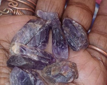 WHOLESALE 100+ Amethyst Points PLUS surprise large crystal