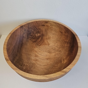 Pacific Northwest Calabash Walnut bowl, hand turned wooden bowl, wood turned bowl, wedding gift, coffee table decor, Centrepiece