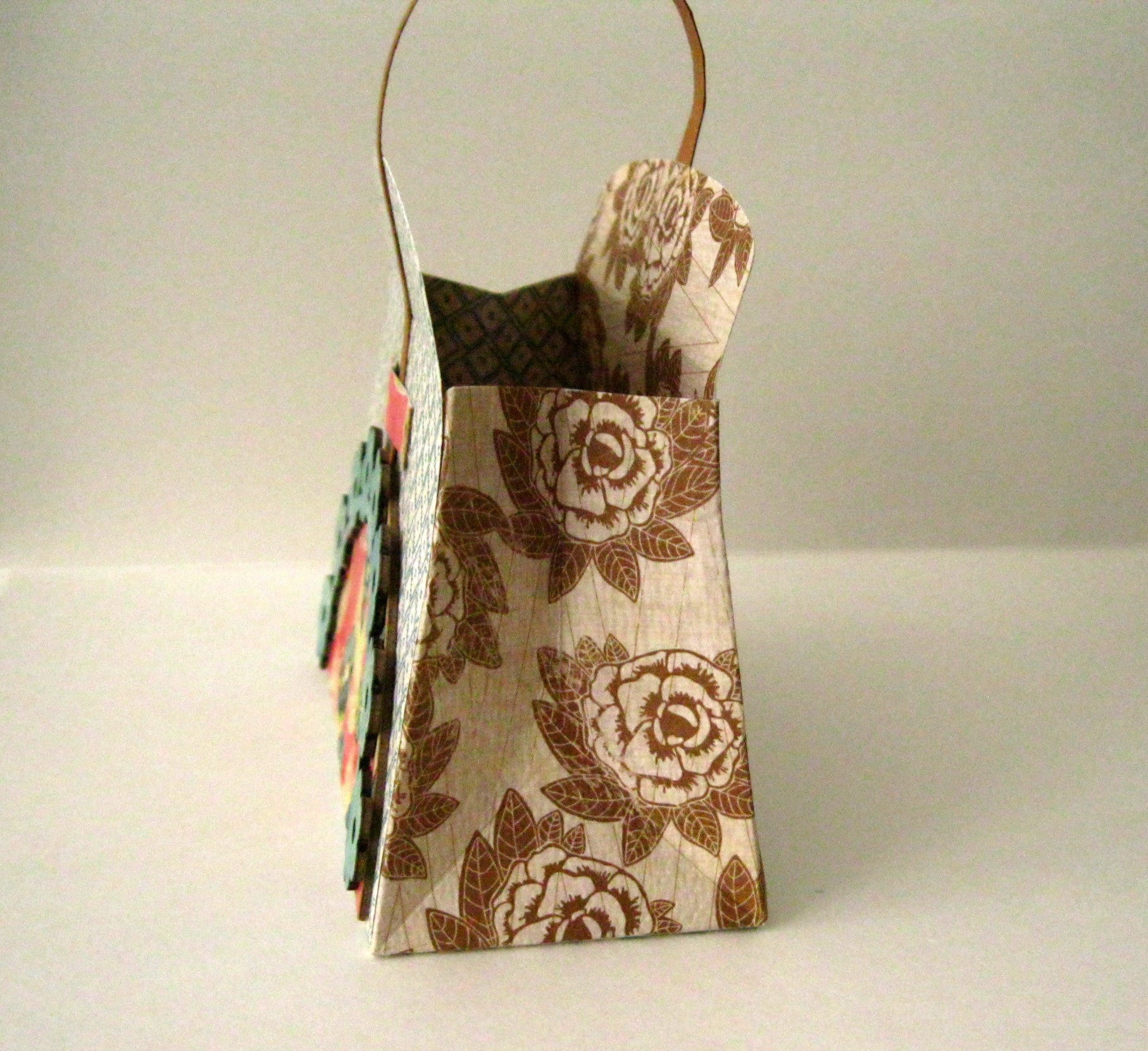 6 MiniPurse gift box Rustic floral whimsical purse gift Etsy