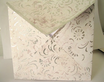 HUGE SALE White & silver envelopes Handmade invitation envelopes Choose size and qty INVENTORY Reduction Sale Wedding stationery accessories