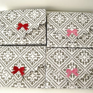 Pearlescent Favor Boxes-rectangular favor boxes-QTY 10 The Favor of Your Company-party supplies, Handmade-packaging, table decor